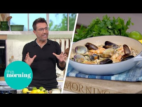 Gino D'Acampo Shares His Secret To Making His Mother's Seafood Risotto | This Morning