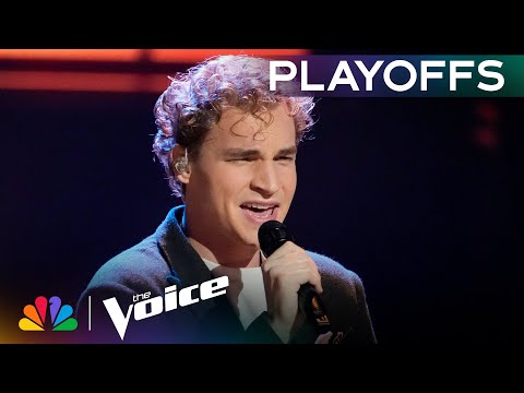 Aiden Ross' Stunning Voice Soars on Damien Rice's "The Blower's Daughter" | The Voice Playoffs | NBC