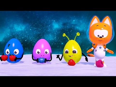 ИГРЫ КОТЭ - ПУТЕШЕСТВИЕ НА РАКЕТЕ - Мультики для детей