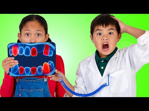 Andrea Forgets to Brush Her Teeth!