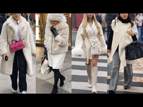 ITALY'S BEST FASHION LIFESTYLE 🇮🇹 WINTER OUTFITS INSPIRATION FOR SHOPPING | MILAN STREET LOOKS
