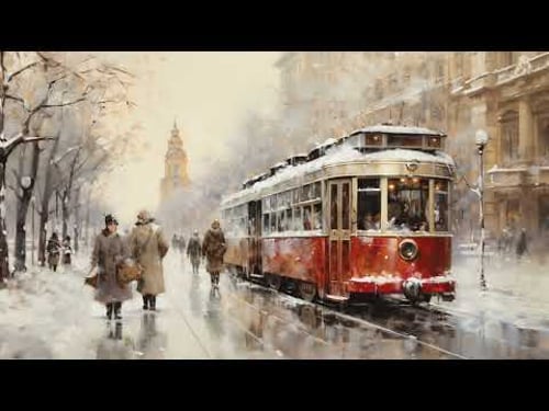 Winter Landscape for Samsung Frame TV | snow screensaver for Smart TV | winter ambiance art decor