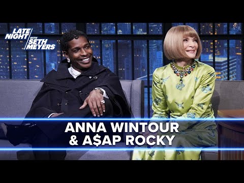 Anna Wintour and A$AP Rocky Break Down Iconic Met Gala Looks, Talk Vogue Covers and Gala After-Party