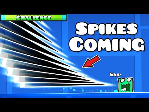 Spikes are coming | "Mulpan Challenge #55" | Geometry dash 2.2