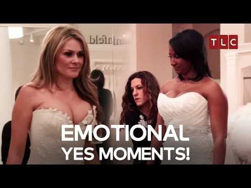 Say Yes Moments That Melted Hearts! | Say Yes To The Dress TLC