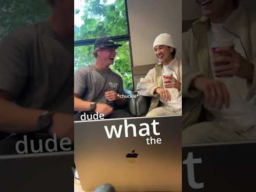 Just having fun with it 🎞️