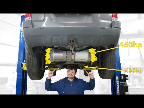 This Escape is Now Rear-Engined (and Front-Engined) | 900HP Electric Escape Project