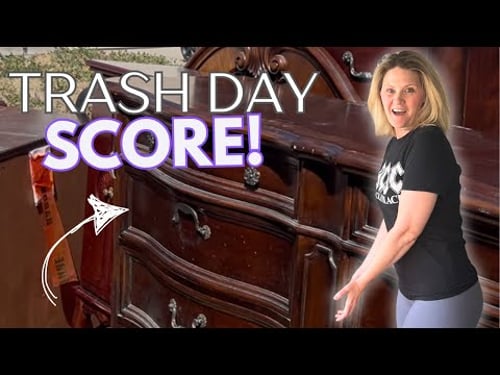 Watch These Abandoned Nightstands Become Luxury Furniture!