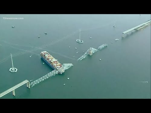 Examination continues into 2024 Francis Scott Key Bridge collapse