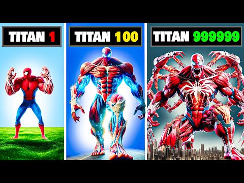 Upgrading to Titan SPIDERMAN in GTA 5