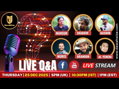 Live Q&A - Engage, Challenge, Clarify | Mansur, Hashim, Shabbir, Brandon, Muris and Yemeni