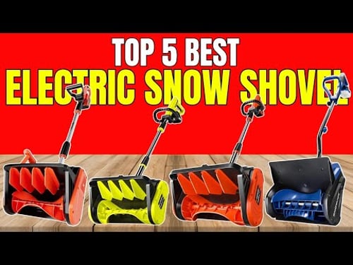 Top 5 Best Electric Snow Shovels for 2026