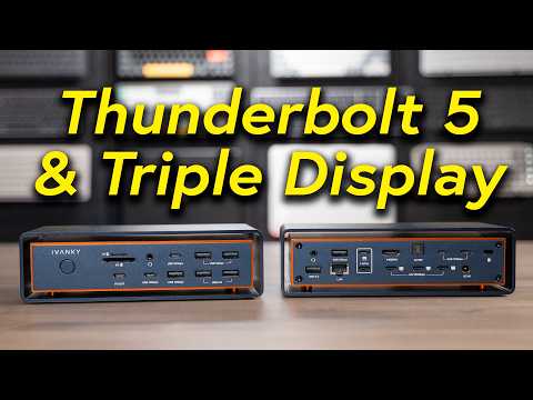 IVANKY Fusion Dock Max 2 Thunderbolt 5 Dock: Unrivaled Ports & 3 External Displays