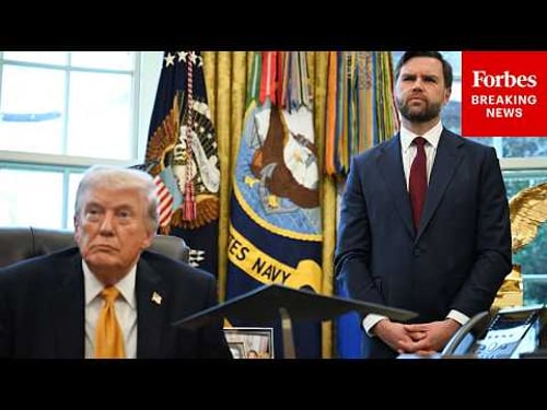 ICYMI: President Trump & JD Vance Take Questions About The Iran War In The Oval Office
