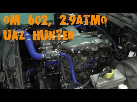 УазТех: Установка атмосферного om602 на УАЗ Хантер