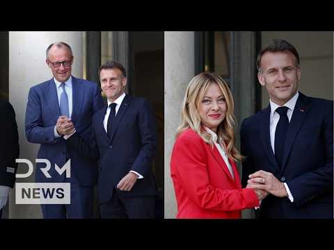 Macron Welcomes Germany's Merz, Italy's Meloni, UK's Starmer to Discuss Hormuz Security | AC1G