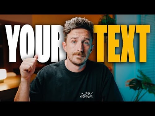 Text Behind Subject Effect | Final Cut Pro Tutorial