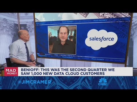 Salesforce CEO Marc Benioff goes one-on-one with Jim Cramer