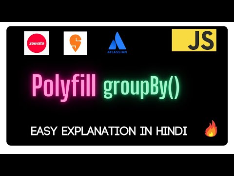 Polyfill for groupBy() method |Implement your groupBy()| JS Interview Questions #js
