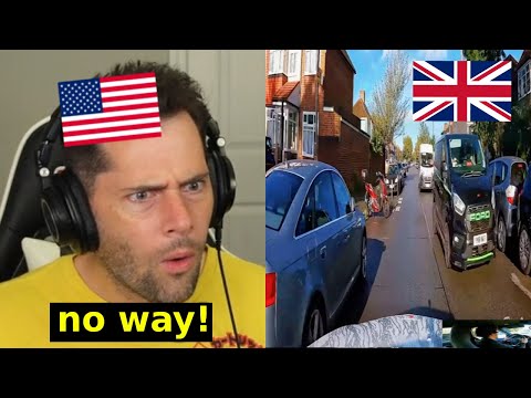 American Reacts to Driving in the UK