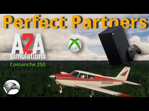 A2A Comanche 250 & Xbox make the PERFECT combination for immersion, flight dynamics and enjoyment