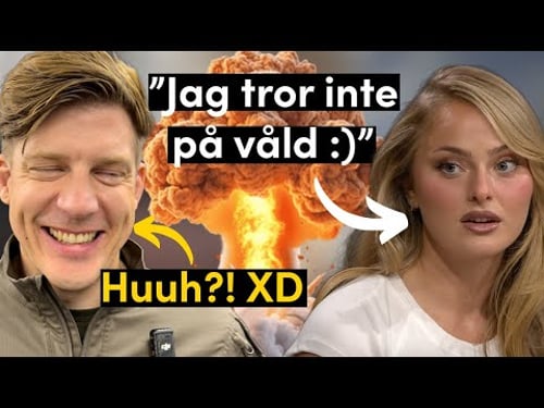 Stridspilot Reagerar på Influencers som Vill Fly Sverige (Skavlan)