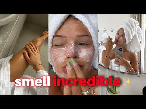 how to smell good ALL DAY 🌸 hygiene routine