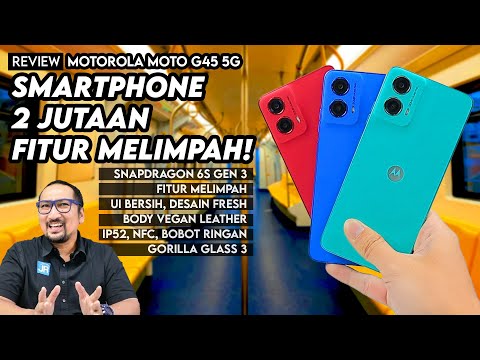 Moto is Back! Smartphone 2 Jutaan Paling Kaya Fitur! Review Motorola Moto G45 5G