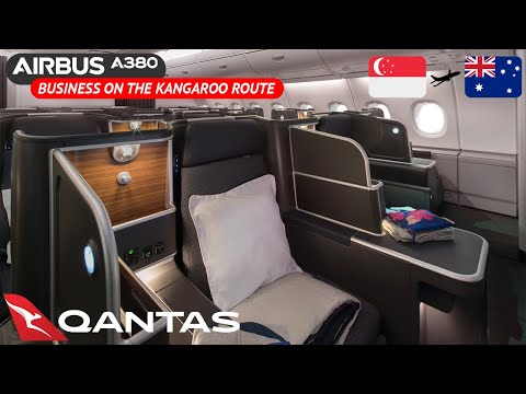 Qantas A380 Business Class Review from Singapore to Sydney