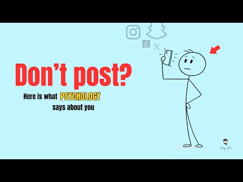 Psychology of People Who Never Post their Photos on Social Media