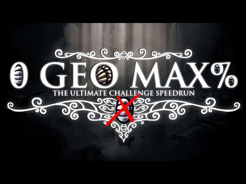 How much completion can you get in Hollow Knight, without any Geo?