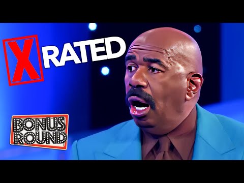 X-RATED Answers on Family Feud With Steve Harvey!
