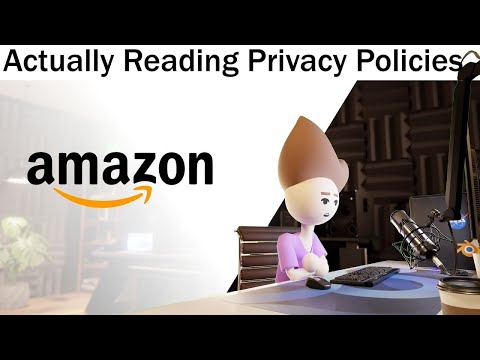Amazon - Actually reading privacy policies