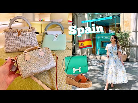 BARCELONA Luxury Shopping 💃🏻 Great Savings & What We Did 🇪🇸Spain Travel Vlog, Chanel, Hermes, LV