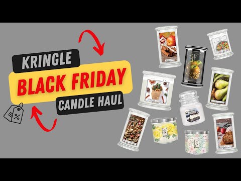 🛍️ Kringle Candle Black Friday Sale Haul 📦 | Exploring New Scents + Rebuys I Couldn't Resist!