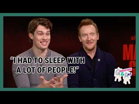 Nicholas Galitzine and Tony Curran Draw Each Other | Question & Art