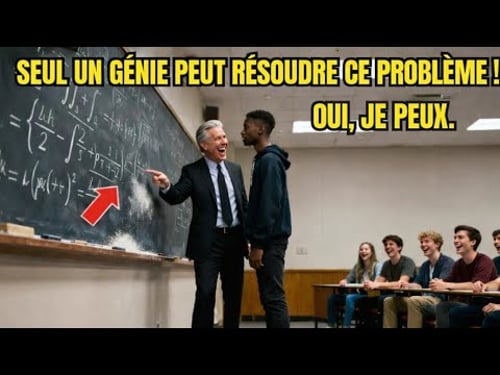 Il ridiculise un élève discret en maths… ignorant la surprise qui l’attend et marquera sa carrière