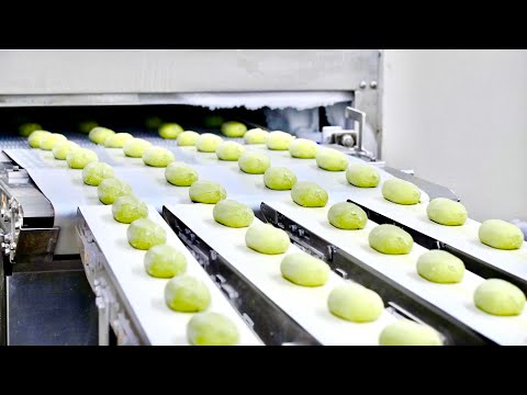 Bread production line in Taiwan