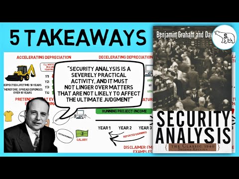 SECURITY ANALYSIS - FINANCIAL STATEMENTS (BY BENJAMIN GRAHAM)