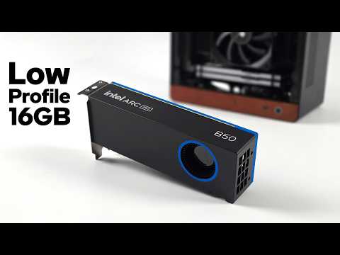 Intel Arc Pro B50 16GB Low-Profile! A SFF Gaming Secret Weapon?