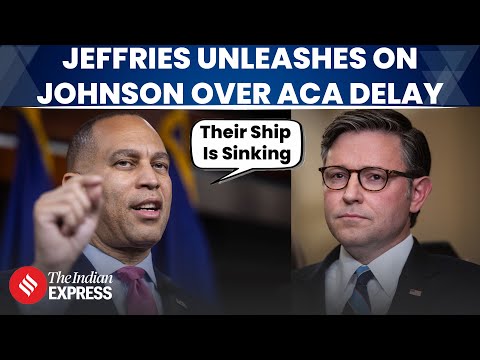 House Minority Leader Jeffries Attacks Johnson After ACA Vote Pushed to 2026