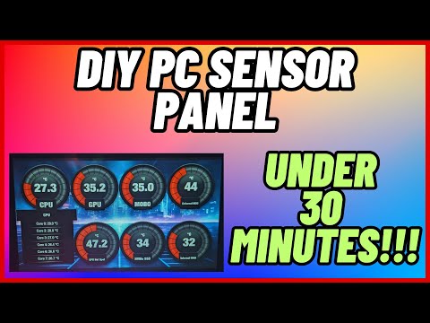 How To INSTALL A SENSOR PANEL On Your PC? | Less Than 30 Minutes!