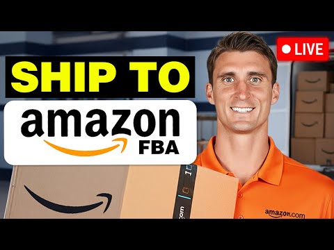 How To Send Your First Shipment To Amazon FBA (LIVE Beginner Tutorial)