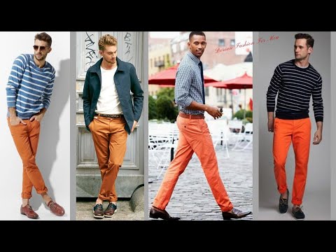 ORANGE PANTS FOR MEN/ PANTALONES NARANJAS PARA HOMBRES