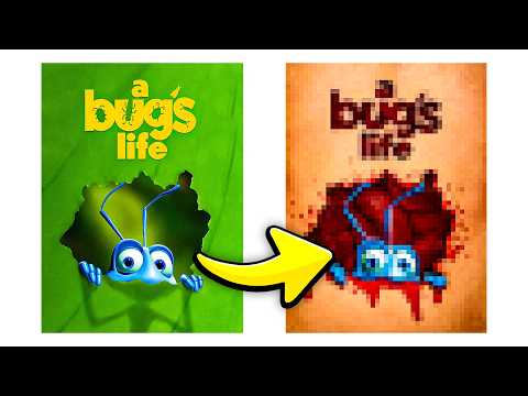 I Turned Pixar Movie Posters Horror