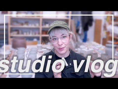 What a day looks like in a pottery studio
