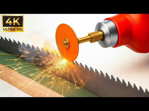 Easy Way To Sharpen A Hand Saw To Razor Sharpness For Beginners In 2 Minutes