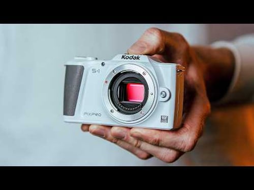 Kodak Made a Mirrorless Camera... And It's Wild | (ft. My New Desk Setup)