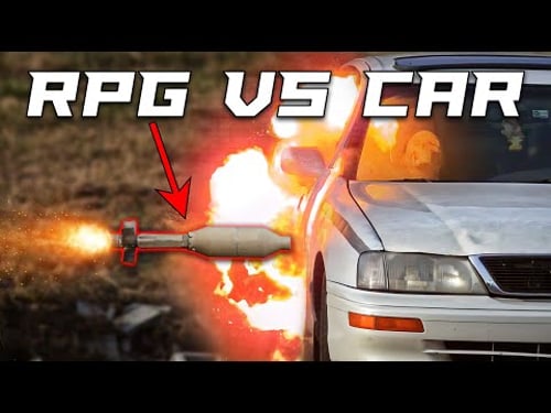 What Happens if a RPG Hits Your Car?? - Ballistic High-Speed