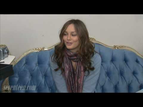 Gossip Girl Set Visit - Behind The Scenes: Leighton Meester